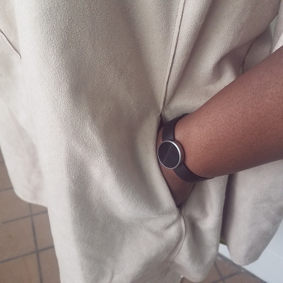 Chi by Falchi Animal Print Faux Suede Jacket XL - Picture 5 of 6